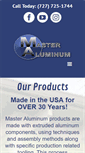 Mobile Screenshot of masteralum.com